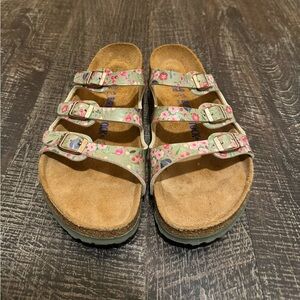 Birkenstock Florida Floral Pattern